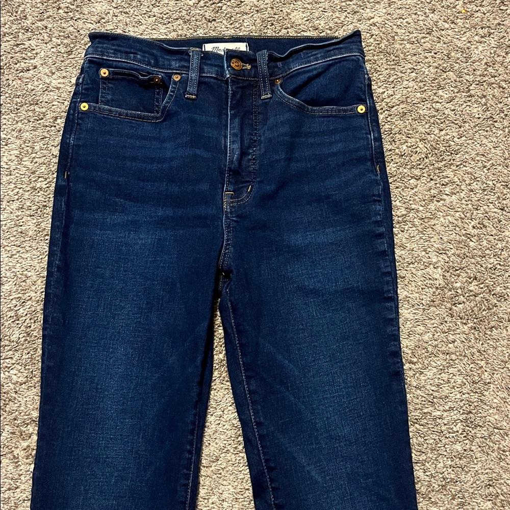 Madewell Women’s Skinny Flare Jeans in Rinse‎ Wash Size 27 - Picture 5 of 10